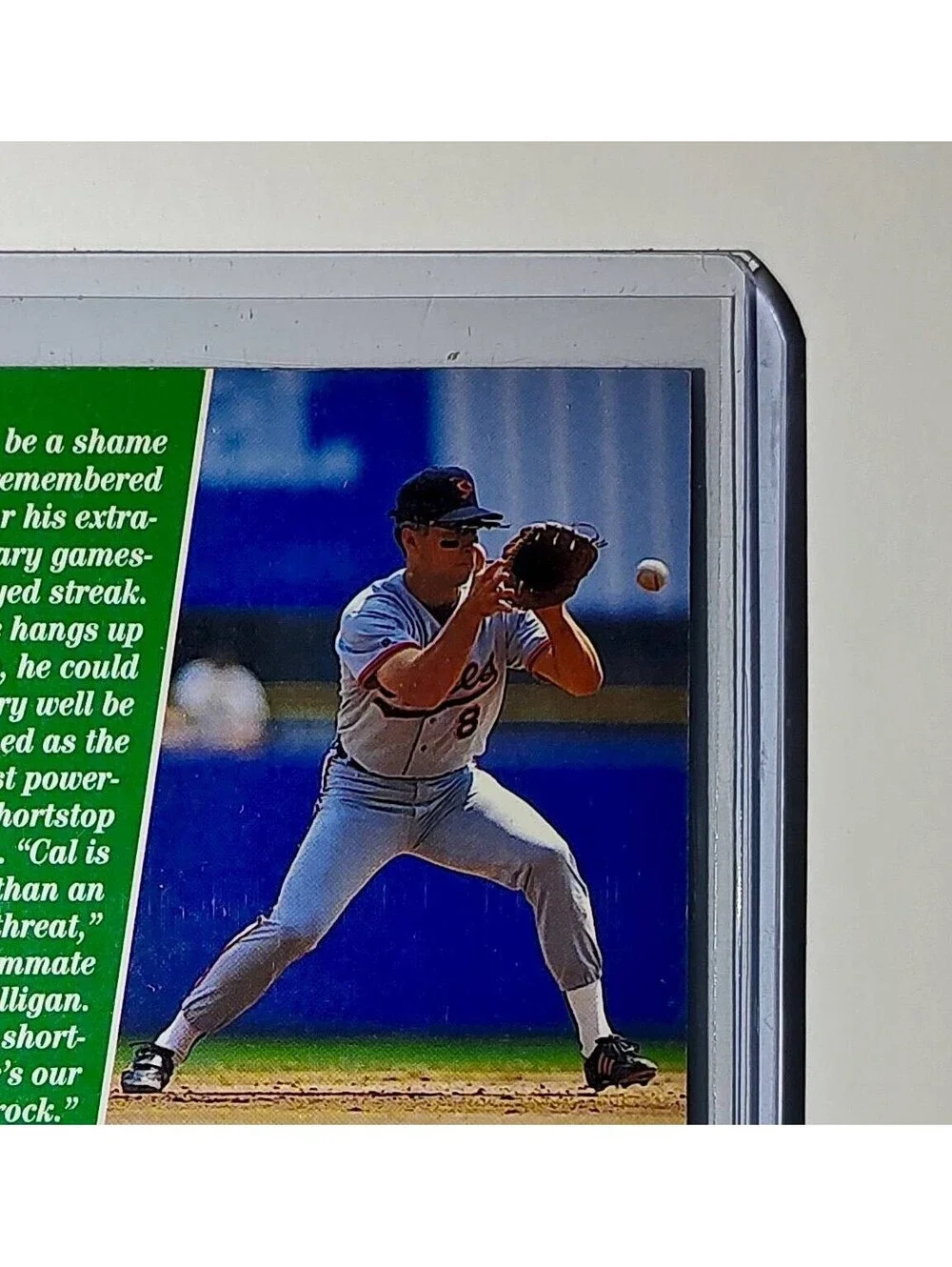 1992 Cal Ripken Jr Score MLB #18 Baseball Card Baltimore Orioles